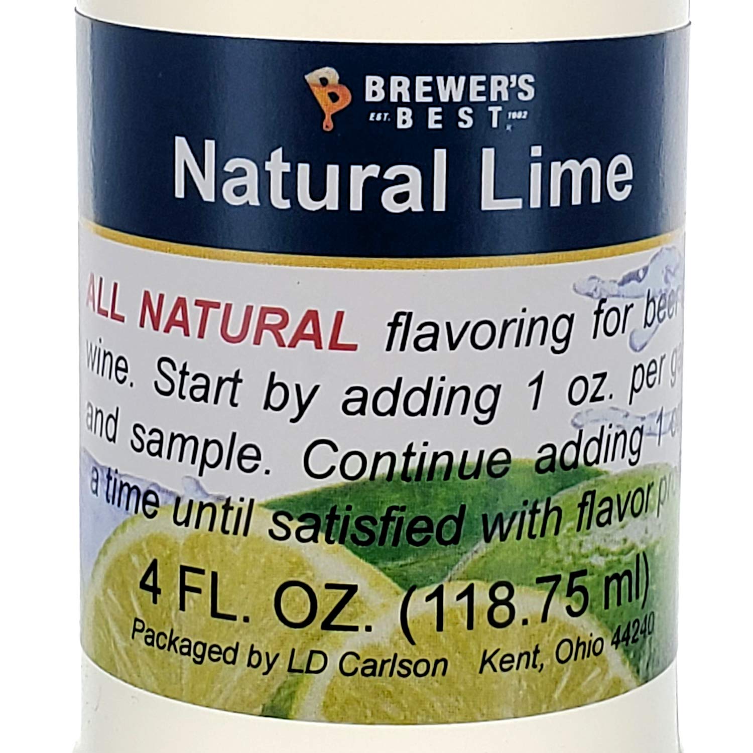 LIME FLAVOR 4oz Natural Flavoring from Brewer's Best - Image 2