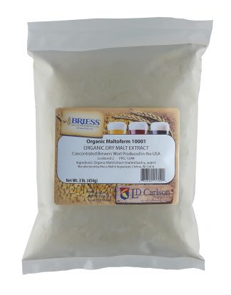 3LB Briess MALTOFERM 10001 DME Organic Dry Malt Extract Powder CBW