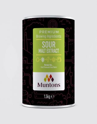 British SOUR LME Muntons Unhopped LIQUID MALT EXTRACT 3.3 lbs Tin LME