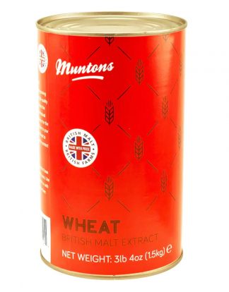 British WHEAT LME Muntons Unhopped LIQUID MALT EXTRACT 3.3 lbs Tin LME