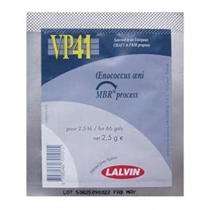 Lalvin VP41 DRY MALOLACTIC BACTERIA Viniflora Oenos Wine Fermentation Treatment Bacteria (Treats 66 gal) - Image 3