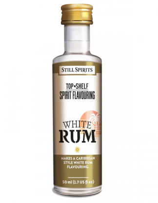 Still Spirits Top Shelf WHITE RUM Flavoring Essence 50ml Makes 1.125L