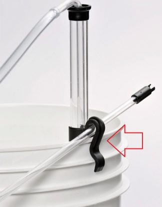 EASY SIPHON CLIP 3/8" Racking Cane Clamp for REGULAR Auto Start Siphon