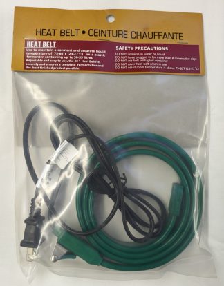 HEAT BELT ELECTRIC FERMENTATION BREW BUCKET HEATER Green Heavy Weight 40" For Homebrew Beer and Winemaking