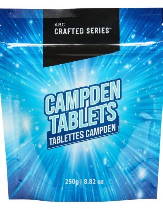 CAMPDEN TABLETS 8oz =~365 TABS ABC Crafted Series Factory Packed Potassium Metabisulfite for Winemaking