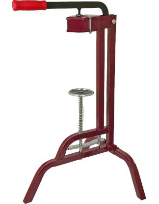 Colonna MAROON FLOOR CORKER for Home Winemaking Kit EASILY CORKS Most Standard Size Wine Bottles