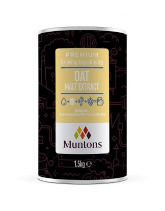British OAT MALT EXTRACT LME Muntons Unhopped Liquid Malt Extract 3.3 lbs Tin LME
