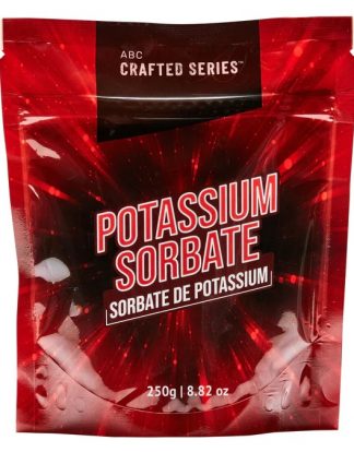 ABC Crafted Series POTASSIUM SORBATE 8oz Food Grade Potassium Sorbate for wine, cheese, gummies, yogurt, dried meats, apple cider and baked goods.