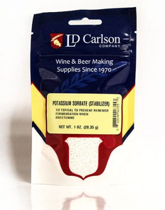 WINE STABILIZER 1 OZ Potassium Sorbate Preservative Food Grade for Beer and Wine Making