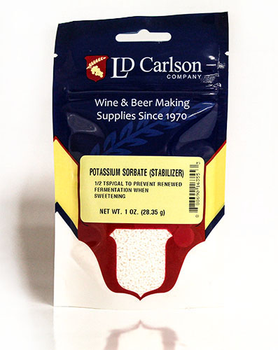 WINE STABILIZER 1 OZ Potassium Sorbate Preservative Food Grade for Beer and Wine Making