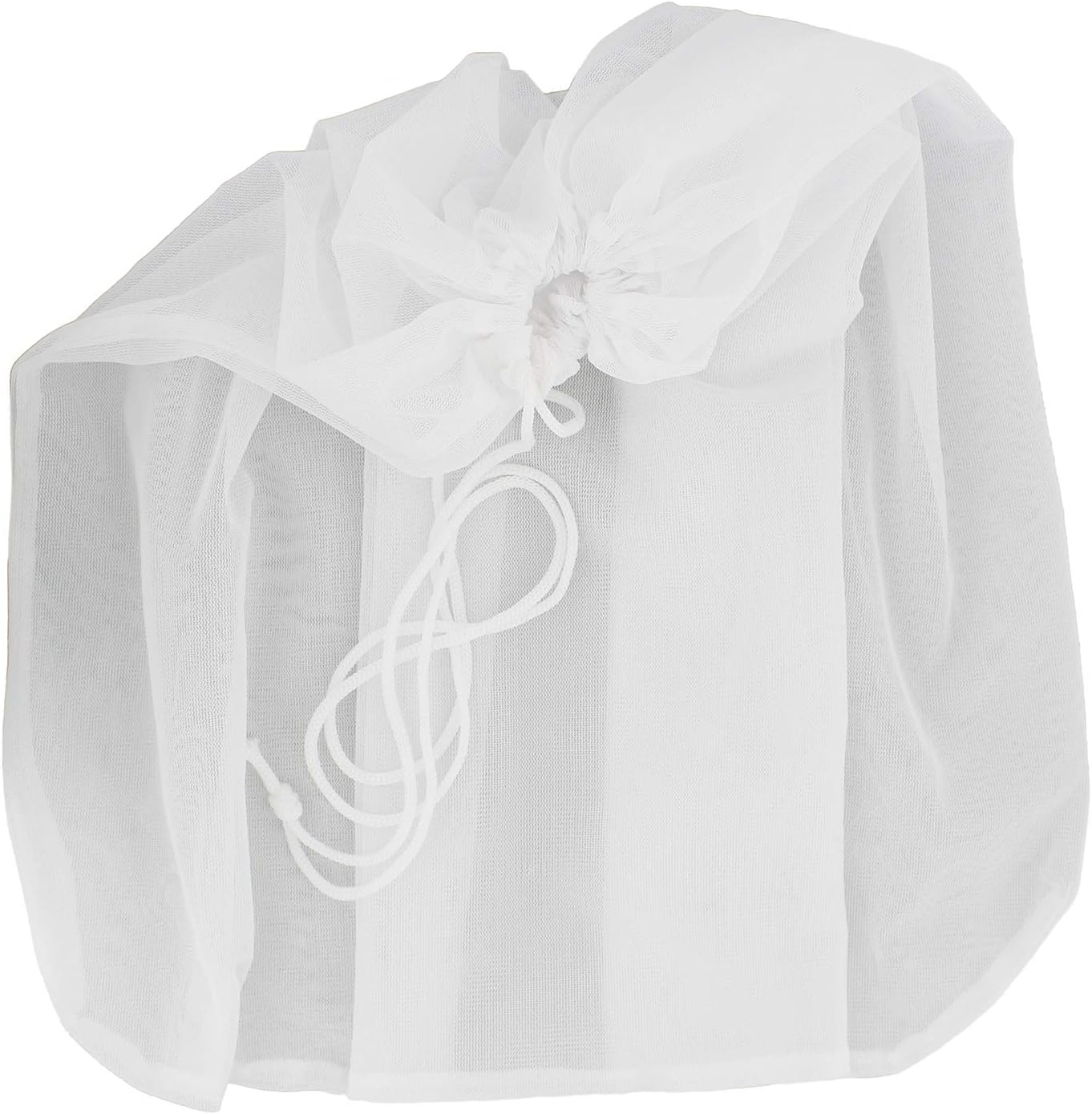 DRAWSTRING STRAINING BAG WIDE MOUTH 23"X 21" EXTRA FINE NYLON for Brew-in-a-Bag Fruit Winemaking Bucket Filter or Wine Press