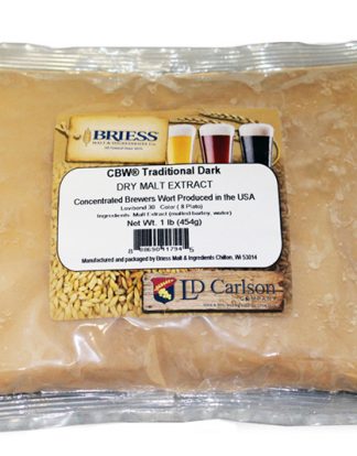 1LB Briess CBW TRADITIONAL DARK DRY DME Dry Malt Extract Powder