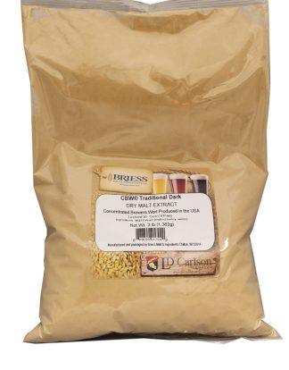 3LB Briess CBW TRADITIONAL DARK DRY DME Dry Malt Extract Powder