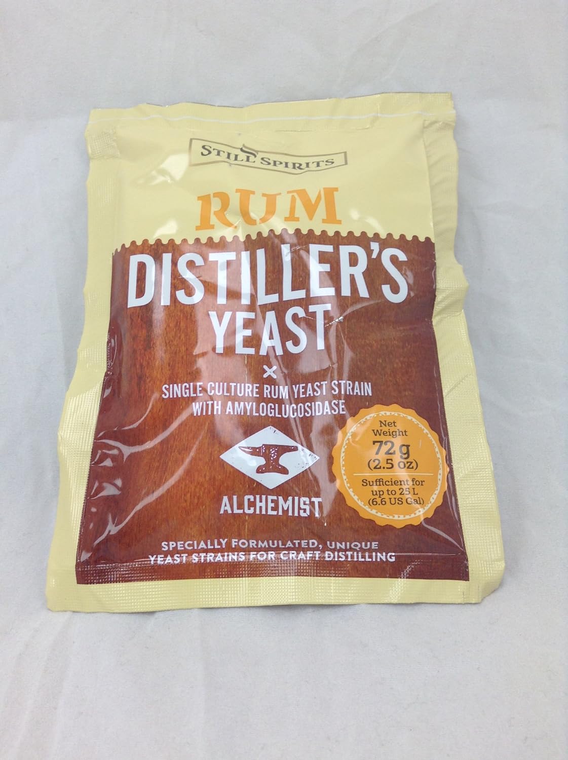 Still Spirits RUM TURBO PURE DISTILLERS YEAST w/AG300 72g Pack For Molasses and Cane Sugar 15% - Image 3