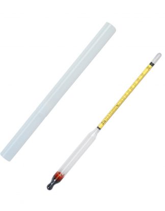 AIR STILL HYDROMETER =SMALL= PROOF and TRALLES Hydrometer for use with AIR STILL COPPER PARROT