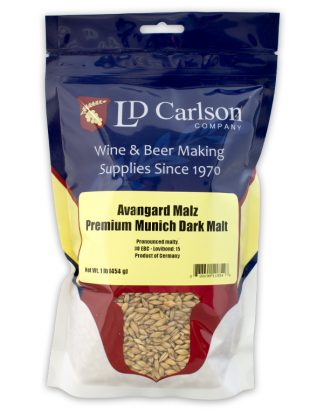 Avangard Malz MUNICH DARK 30L Malt 10 LB Fresh Uncrushed Medium Kilned