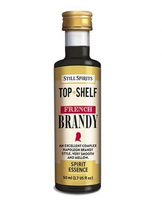 Still Spirits Top Shelf FRENCH BRANDY Flavoring Essence 50ml Makes 1.125L