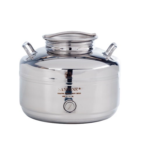 【水もOK】SANSONE製ステンレスウォータージャグ　10リットル SANSONE (サンソン) ウォータージャグ 10L イタリア製｜トレファクONLINE