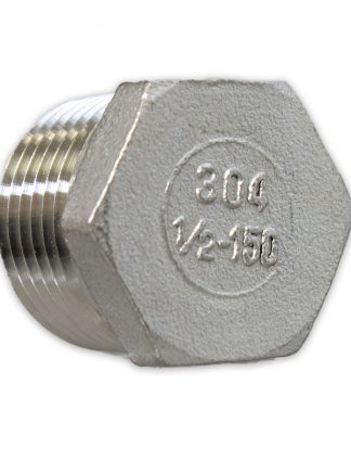 Universal 1/2" HOLE PLUG KIT fits ALL FEMALE 1/2" MPT Pipe Threaded Fittings For Brewing Kettle or Canoe