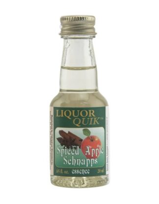 Warm SPICED APPLE SCHNAPPS Essence Liquor Quik 20ml Flavoring for Raw Distillates