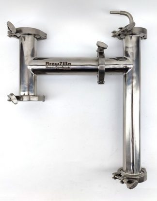 Kegland Steam Condenser Set | 2 in. T.C. for 35L and 65L | BrewZilla | DigiBoil | Grainfather | Mash and Boil | for Distillation and Steam Control KL22842