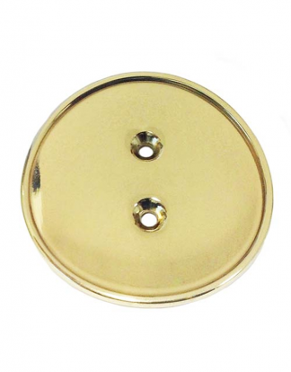 EURO STYLE Gold Finish Round Logo Badge Display Plate for Tap Handle Marketing C006RG