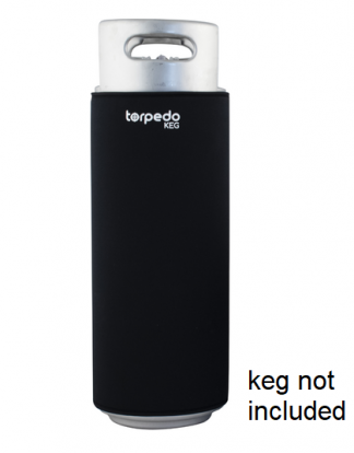 KEG PARKA 5 Gallon Neoprene Insulating Sleeve for Standard BALL LOCK Cornelius Type Beverage Tank