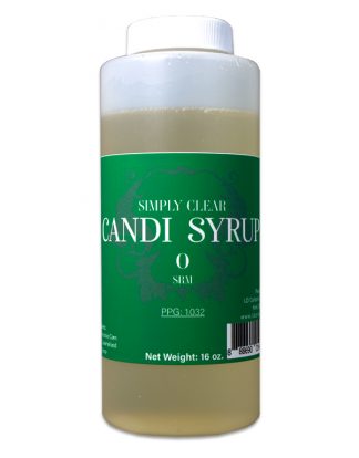 Liquid SIMPLY CLEAR CANDI SYRUP 16oz Belgian-Style "Kandij Siroop" Decadent Brewers Candy Sugar for Authentic Ale Tripel Saison 16oz Jar