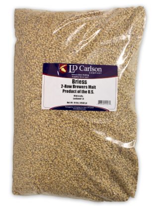10LB BRIESS 2-Row Brewers Base Malt - Uncrushed