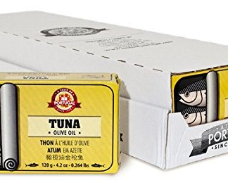 TUNA IN OLIVE OIL Taste of Portugal Single Can (120 g | 4.2 oz) 5-Year Shelf Life