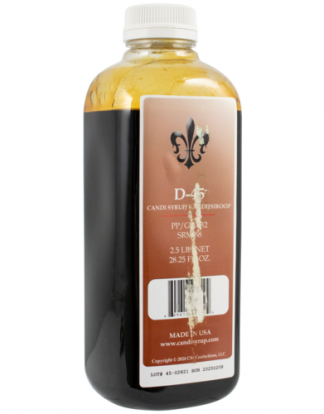 DISCONTINUED 2.5LB Premium Candi Syrup D-45 FINE AMBER "Kandij Siroop" Decadent Brewers Liquid Candy Sugar for Authentic Ale Tripel Saison