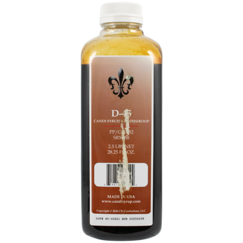 DISCONTINUED 2.5LB Premium Candi Syrup D-45 FINE AMBER "Kandij Siroop" Decadent Brewers Liquid Candy Sugar for Authentic Ale Tripel Saison - Image 3