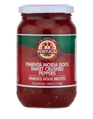 Sweet Portuguese Pepper Paste 13oz Jar Pimenta Moida Doce (Azores)
