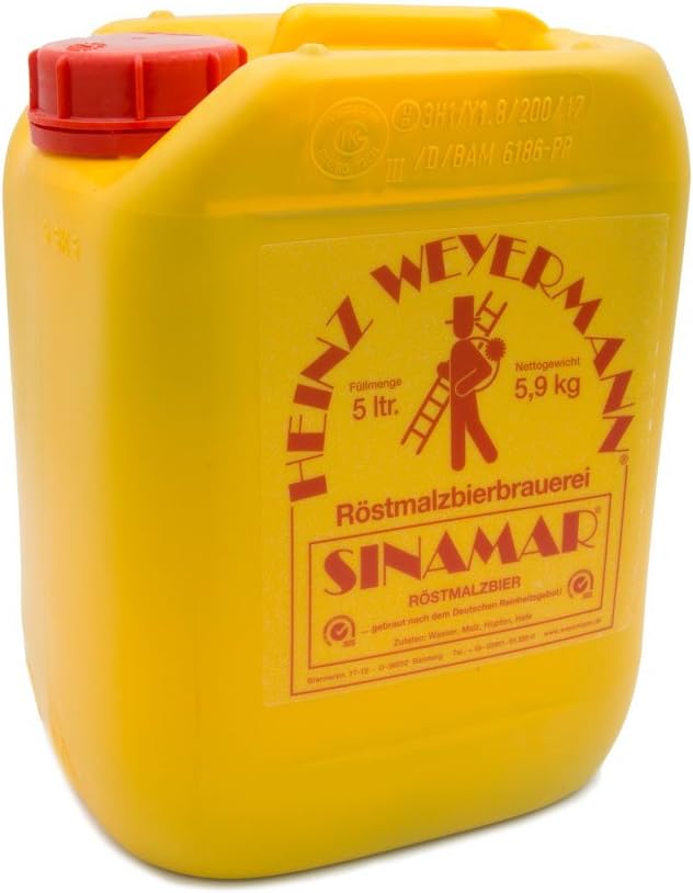 LME SINAMAR® Weyermann Malt Based Liquid Extract Flavoring / Colorant 5L Jug