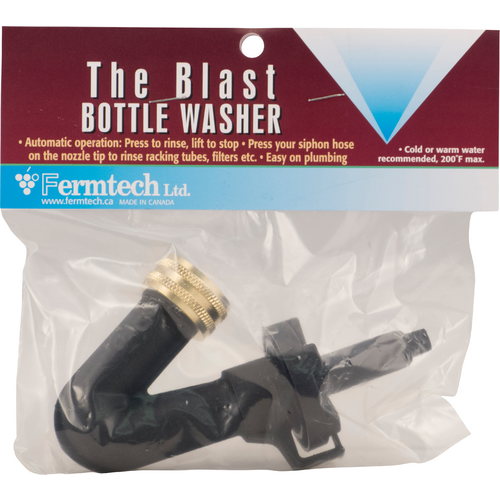 THE BLAST Carboy and Bottle Washer Fermtech Black Resin Springless - Image 3