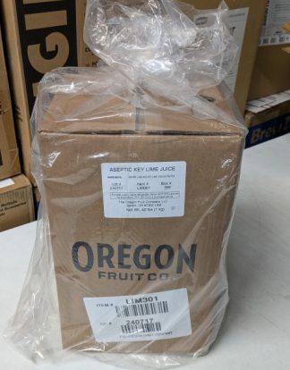 42LB KEY LIME PUREE Oregon Fruit Products 19kg Bag in Box (Special Order)
