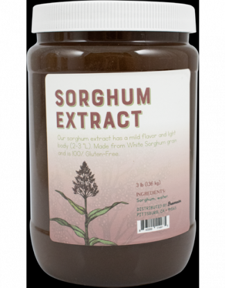 3LB MILD SORGHUM MOLASSES 3 Pound Value Size US Grade A Pure Unsulfured Sorgum Syrup