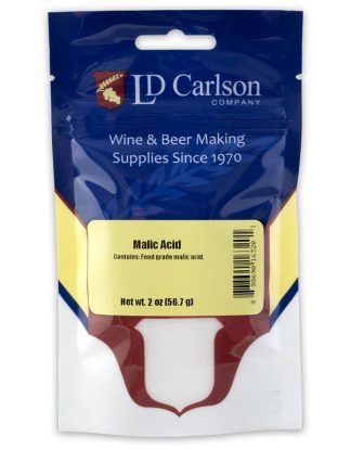 MALIC ACID 2oz Food Grade USP Factory Pack For Cider Beer Wine and Candy Making