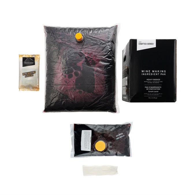 Red Wine Kit FRENCH BORDEAUX Boarding Pass Trio Blend Winemaking Ingredient Kit (16L Makes 6 Gal) ABC Crafted Series - Image 2
