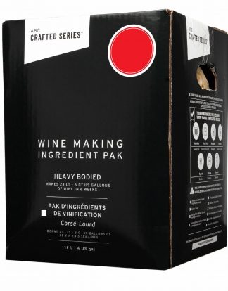 RED WINE KIT CALIFORNIA NORTH COAST "Cabernet Crush" Blend Winemaking Ingredient Kit (14L Makes 6 Gal) ABC Crafted Series
