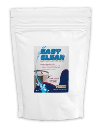 EASYCLEAN NO RINSE CLEANSER - 8oz Pouch One Step Environmentally Friendly Cleanser Sanitizer No Rinse No Clorine No Film