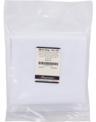 COARSE STRAINING BAG Square 24"X 24" WIDE MOUTH Nylon Sock Handy for All Grain Brewing Fruit Winemaking Bucket Filter or Wine Press Bag BAG25
