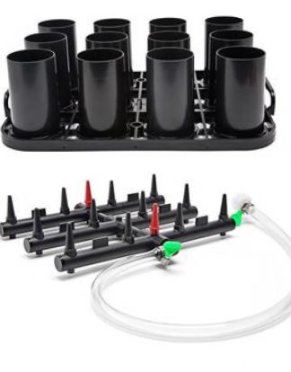 Deluxe 12 JET BOTTLE WASHER SYSTEM Vintage Shop Jet 2 in 1 Bottle Washer/Dryer System