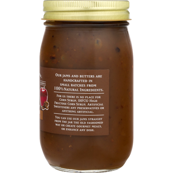 PECAN APPLE BUTTER Small Batch Crafted 18oz in Reusable Pint Mason Jar from The Jam Shoppe - Image 3