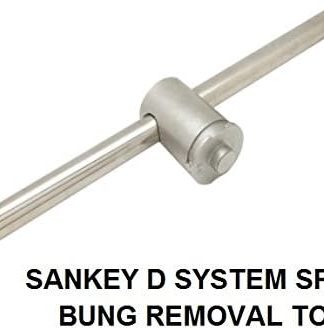 SANKEY D and SANKEY S KEG SPEAR BUNG REMOVAL TOOL To Take Out Top Spear from Krome Dispense