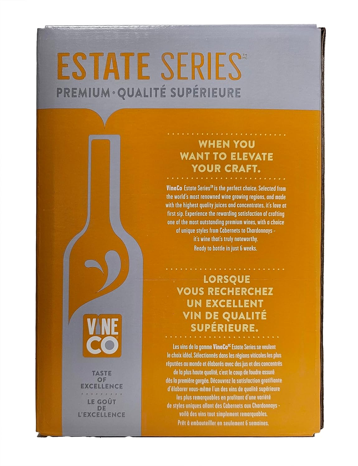 WINE KIT VINECO 10L Estate Series ITALIAN Montepulciano From Global Vintners (WinExpert) Makes 6 Gallons - Image 3