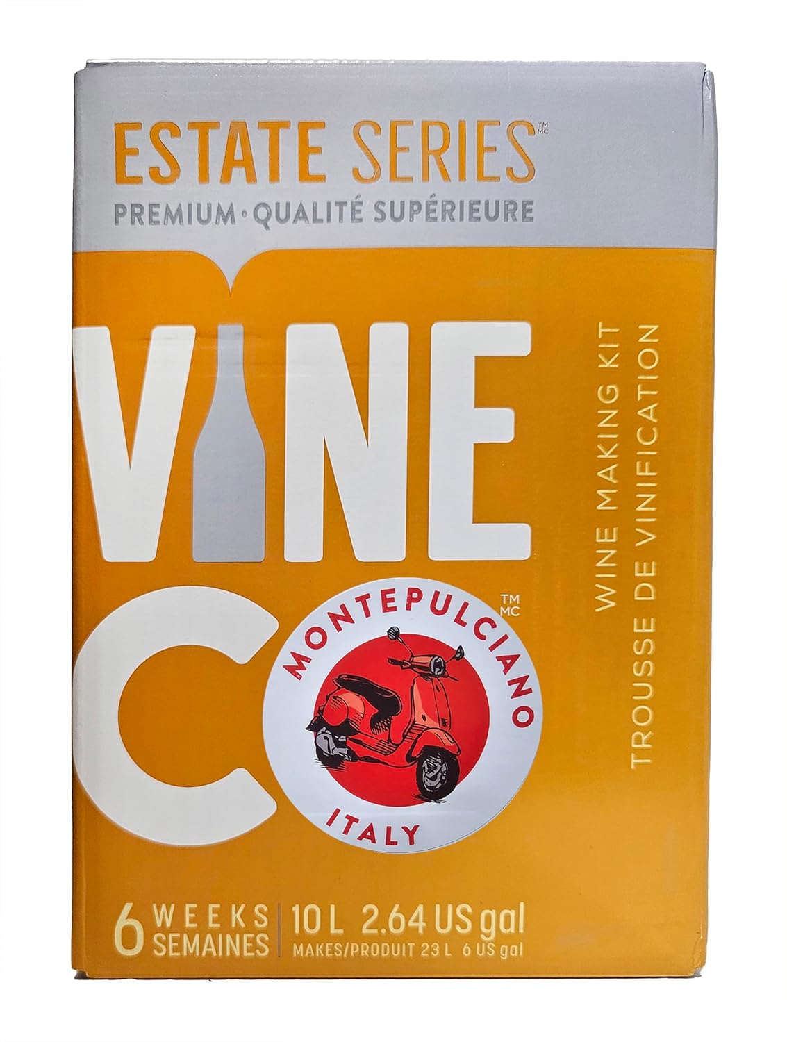WINE KIT VINECO 10L Estate Series ITALIAN Montepulciano From Global Vintners (WinExpert) Makes 6 Gallons - Image 2