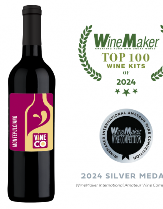 WINE KIT VINECO 10L Estate Series ITALIAN Montepulciano From Global Vintners (WinExpert) Makes 6 Gallons