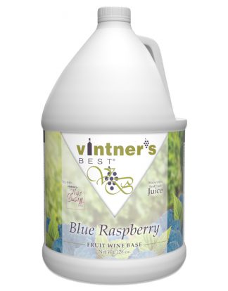 BLUE RASPBERRY WINE BASE Vintner's Best 128oz Fruit Wine Base - Makes 5 Gallons