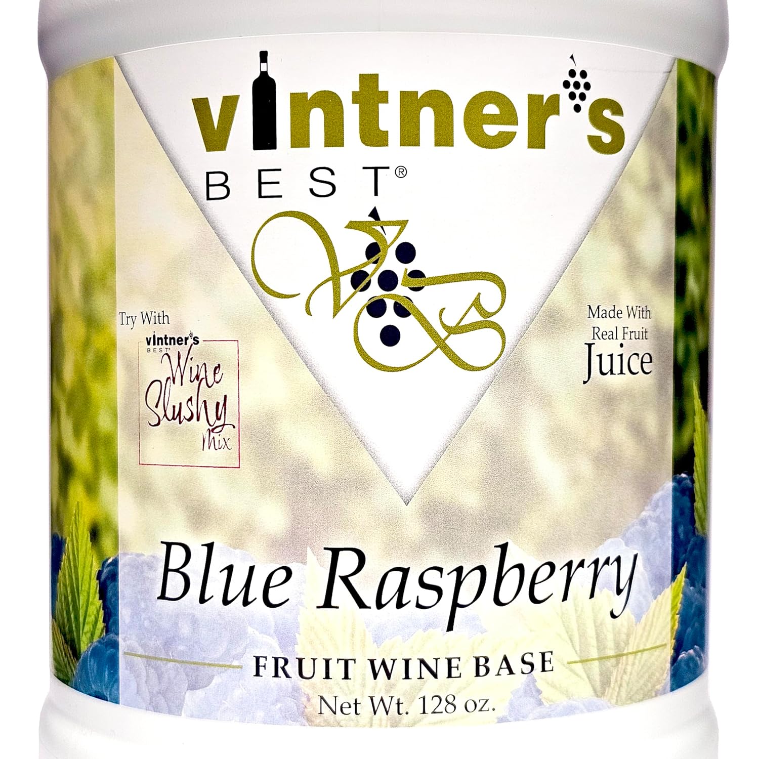 BLUE RASPBERRY WINE BASE Vintner's Best 128oz Fruit Wine Base - Makes 5 Gallons - Image 3